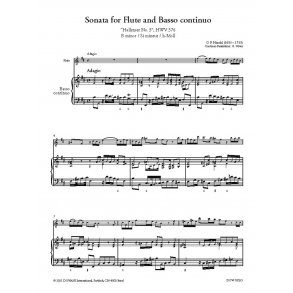Sonata for Flute and BC 